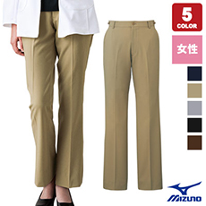 MIZUNOレディースパンツ/股下ハーフ[女性用](31-MZ0087)