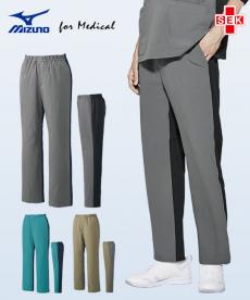 MIZUNO 4wayストレッチ スクラブパンツ(バイカラー)[男女兼用](31-MZ0303)
