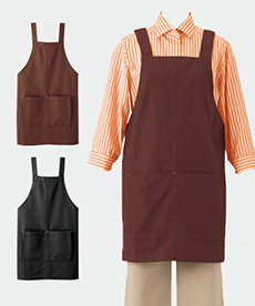 胸当てエプロン[男女兼用](32-03197)