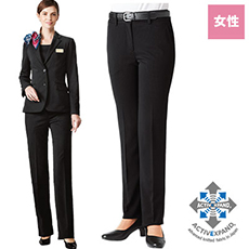 ニットパンツ/股下フリー[女性用](32-12229)