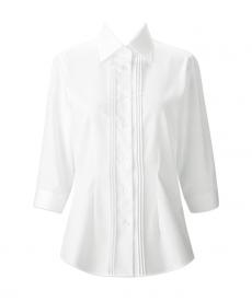 ピンタックシャツ/七分袖[女性用](32-24225)