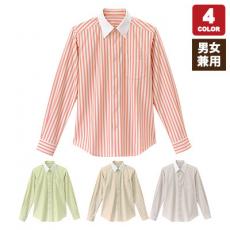 ボタンダウン長袖シャツ[男女兼用](32-24310)