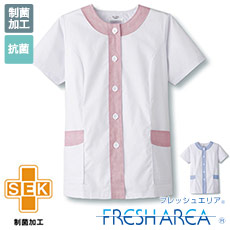 デザイン白衣[女性用](33-FA722)