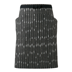 エプロン/でんでん縞前掛(33-JA1223)