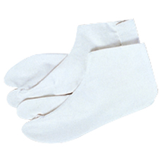 梅/ブロード足袋(33-K3621)