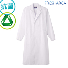 男子シングル診察衣/長袖[男性用](33-MR210)
