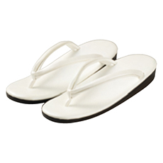 草履/ホワイト(33-OD167)