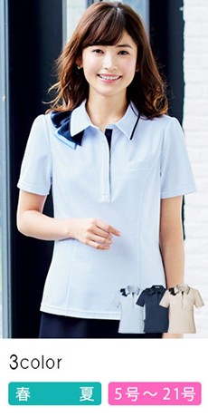 [春夏用]ポロニット[汗染み防止/ニット/イージーケア](34-AD8802)