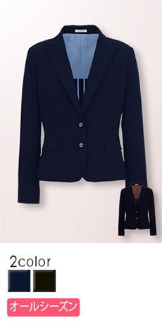【在庫限り】[通年]動きやすく、お手入れも簡単なジャケット(34-AJ0232)