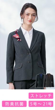 [通年]ジャケット[小柄チェック/ストレッチ](34-AJ0288)