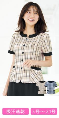 [春夏用]オーバーブラウス[吸水速乾/イージーケア](34-AJ0848)