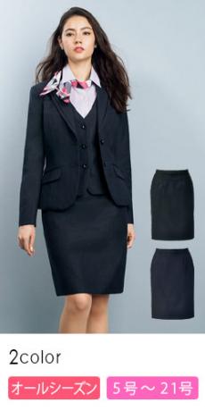 [通年]タイトスカート[コーデュラファブリック/ドット](34-AS2297)