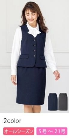 [通年]タイトスカート[ストレッチ/抗菌防臭](34-AS2329)