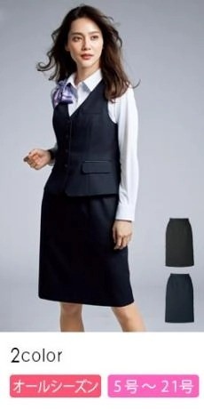 [通年]タイトスカート[抗菌防臭/チェック](34-AS2334)