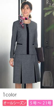 [通年]プリーツスカート[ストレッチ/抗菌防臭](34-AS2335)