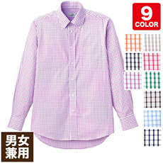 チェックシャツ[男女兼用](34-FB4506U)