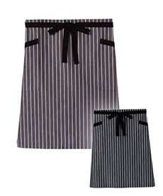 ロングエプロン/ストライプ(34-FK7124)