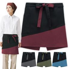 和風ショートエプロン[男女兼用](34-FK7199)