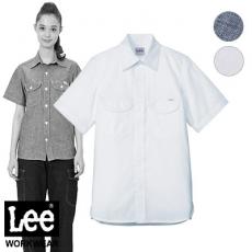 Leeシャンブレー半袖シャツ[女性用](34-LCS43005)