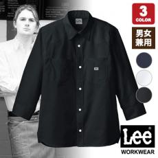Leeオックスフォード七分袖シャツ[男女兼用](34-LCS49002)