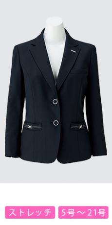 【在庫限り】[春夏用]<ilmare>さりげない大人マリンの七分袖テーラードジャケット(34-LJ0763)