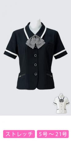 【在庫限り】[春夏用]<ilmare>マリンテイスト・オーバーブラウス(34-LJ0765)