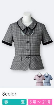 【在庫限り】[春夏用]サマーツイード・オーバーブラウス(34-LJ0768)