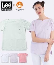 Leeスクラブ(キーネック)[女性用](34-LMS43001)