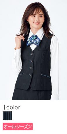 【在庫限り】[通年]ストライプベスト(34-LV1179)