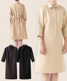 ワンピース/七分袖[女性用](35-CP2038)