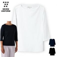 ニットシャツ/七分袖[女性用](35-CU2597)