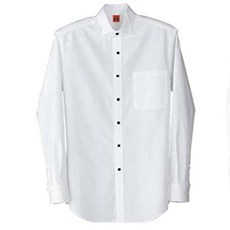 ウィングカラーシャツ/長袖[男女兼用](35-QH7310)