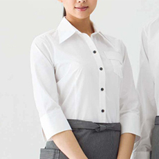 シャツ/七分袖[女性用](35-WH7613)