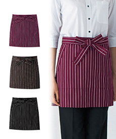 ショートエプロン[男女兼用](35-WT7813)