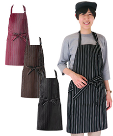 胸当てエプロン[男女兼用](35-WT7815)