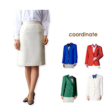 スカートオフホワイト[女性用](37-7020)