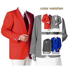 カラージャケット[男性用](37-8200)