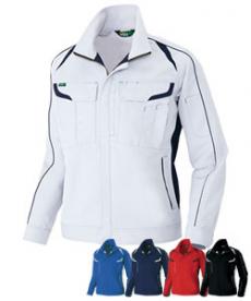 [秋冬用]長袖ブルゾン[男女兼用](61-1901)