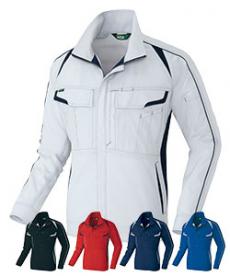 [春夏用]エコワーカー ストレッチ長袖ブルゾン[男女兼用](61-1930)