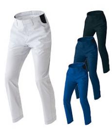 [春夏用]エコワーカー ストレッチノータックワークパンツ[男女兼用](61-1950)