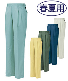 [春夏用]エコ T/C ニューワーク ワークパンツ[ツータック](61-282)