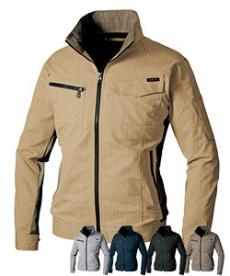 [春夏用]アジト ペンタスストレッチ 長袖サマーブルゾン(61-30630)