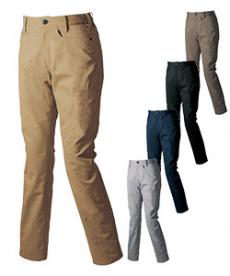 [春夏用]アジト ペンタスストレッチ レディースワークパンツ[ノータック][女性用](61-30655)