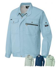 [春夏用]アイトススタンダード 長袖サマーブルゾン[男女兼用](61-3230)