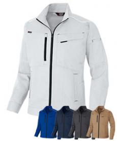 [秋冬用]長袖ブルゾン[男女兼用](61-3301)