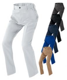 [秋冬用]ノータックワークパンツ[男女兼用](61-3320)