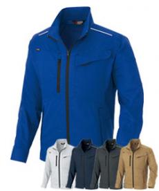 [春夏用]ムービンカット長袖サマーブルゾン[男女兼用](61-3330)