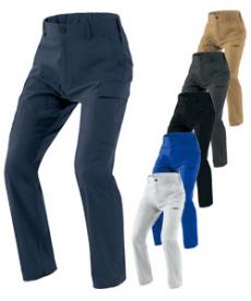 [春夏用]ノータックカーゴパンツ[男女兼用](61-3351)