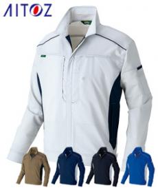 [春夏用]エコT/Cストレッチブルゾン[男女兼用](61-3530)