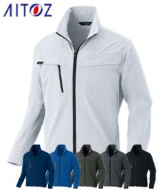 [秋冬用]軽量ストレッチ長袖ブルゾン[男女兼用](61-4101)